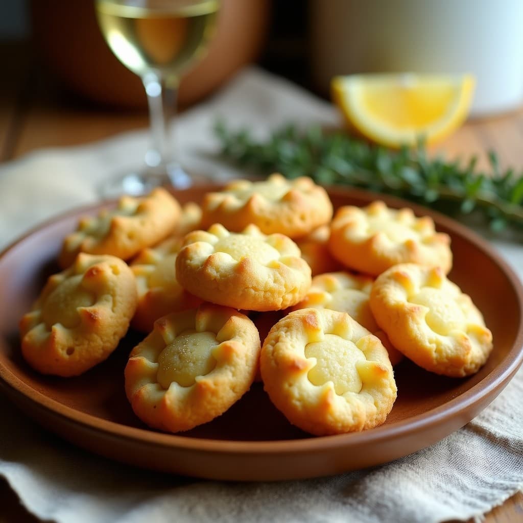 Galletas de Harina de Alcachofa y Queso Pecorino: Aperitivo Sin Gluten en Airfryer