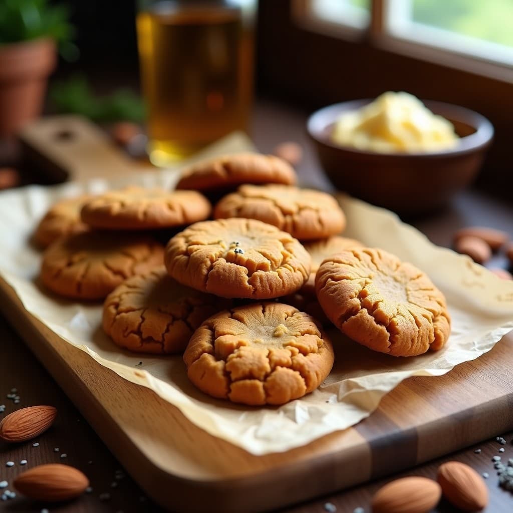 Galletas de Harina de Algarroba y Chipotle: Snack Mexicano Sin Gluten