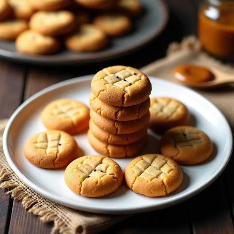 Galletas de Harina de Almendra y Mantequilla de Cacahuete: Receta Keto Sin Horno
