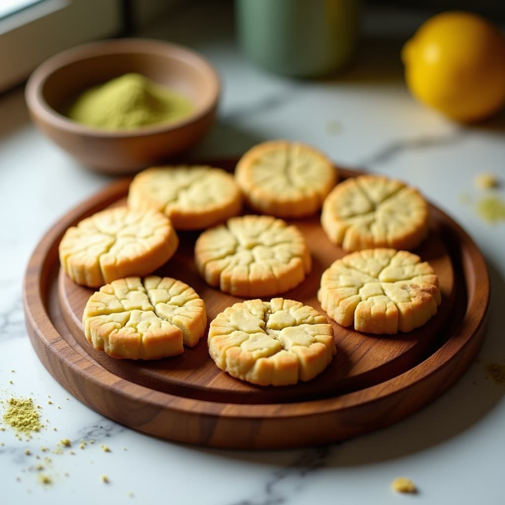 Galletas de Harina de Almendra y Polvo de Moringa: Snack Energético Sin Gluten