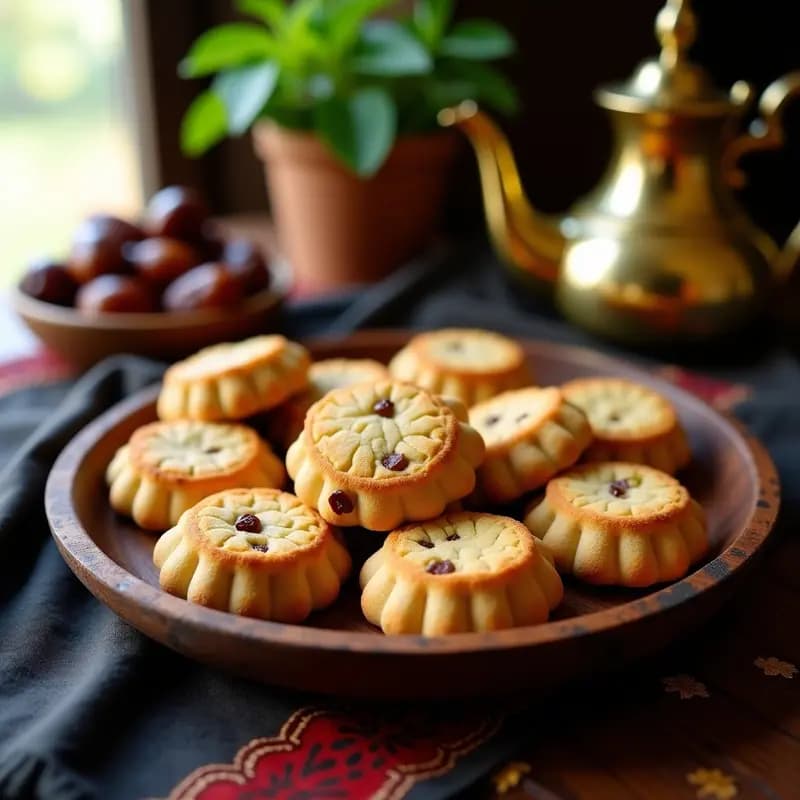 Galletas de Harina de Banana y Argán con Trozos de Dátiles: Postre Marroquí Keto en 15 Minutos