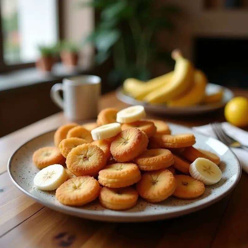 Galletas de Harina de Banano y Semillas de Chía: Desayuno Sin Harina y Rico en Fibra