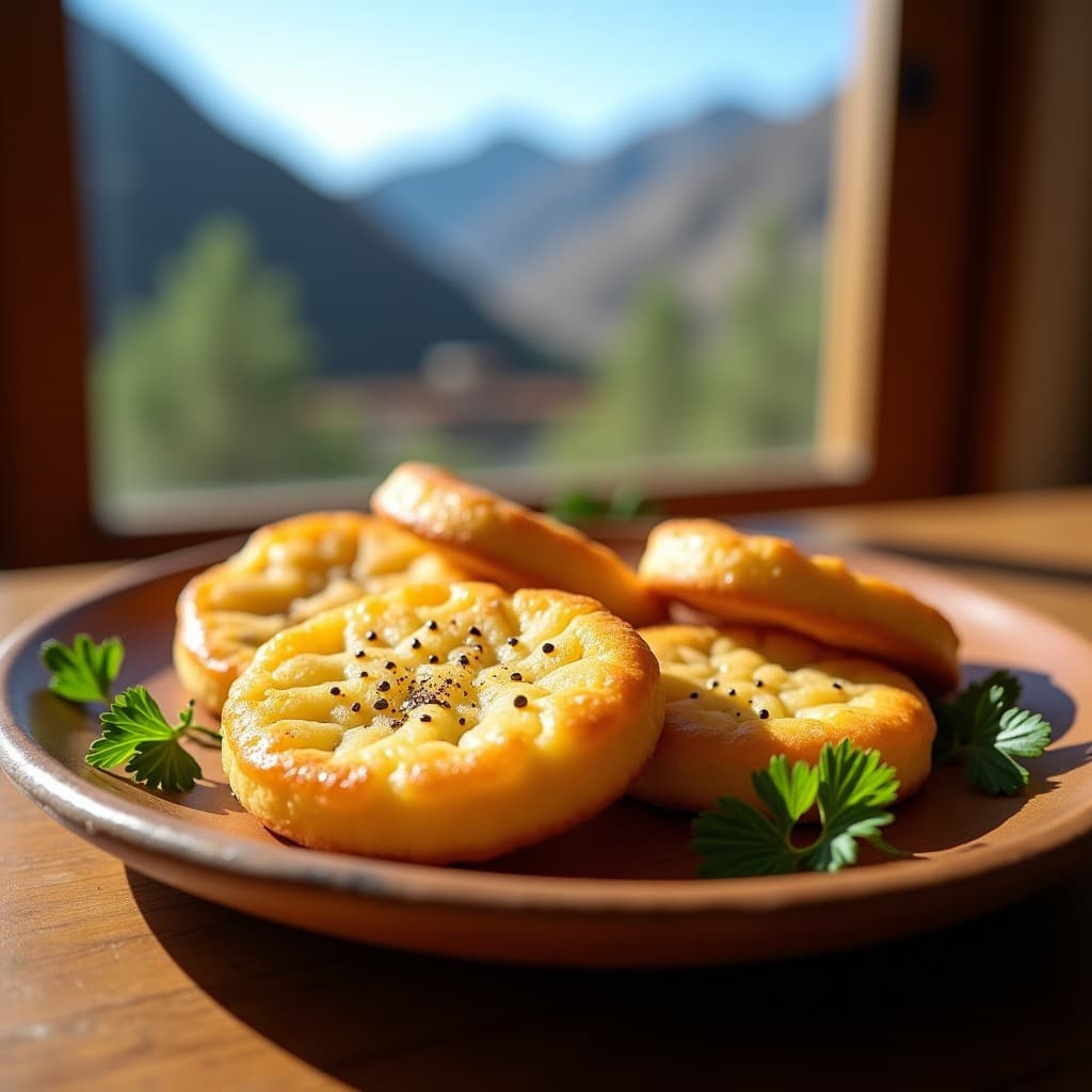 Galletas de Harina de Coca y Queso Manchego: Receta Boliviana Alta en Proteína en Airfryer