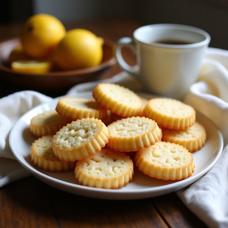 Galletas de Harina de Coco y Limón Yuzu: Receta Keto Sin Azúcar y Crujiente