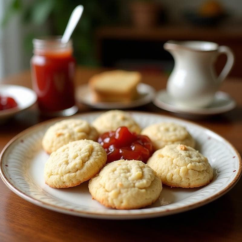 Galletas de Harina de Coco y Mermelada de Guayaba: Postre Colombiano Sin Gluten en 20 Minutos