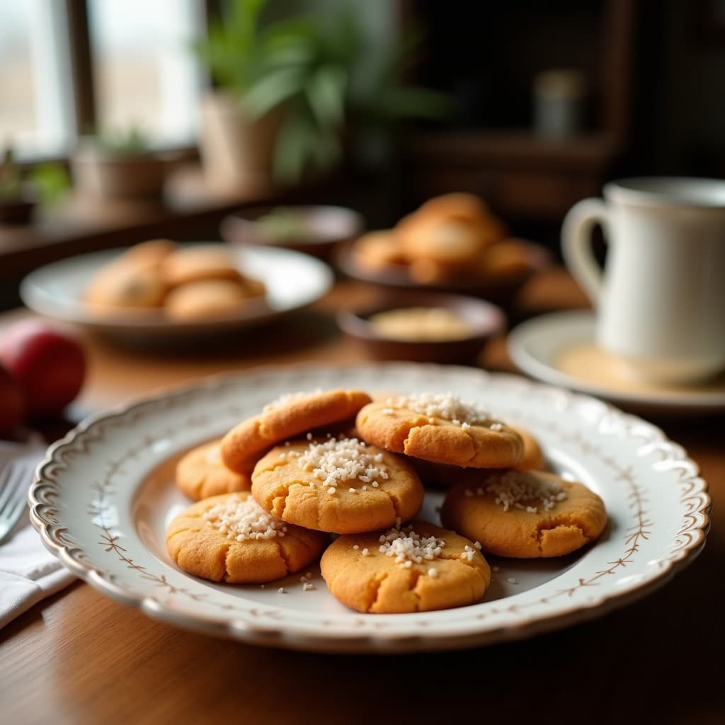 Galletas de Harina de Coco y Puré de Boniato: Postre Sin Gluten y Sin Lácteos