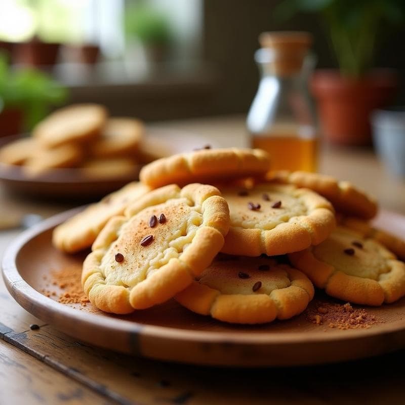 Galletas de Harina de Cricket y Miel con Semillas de Girasol: Snack Energético y Sostenible