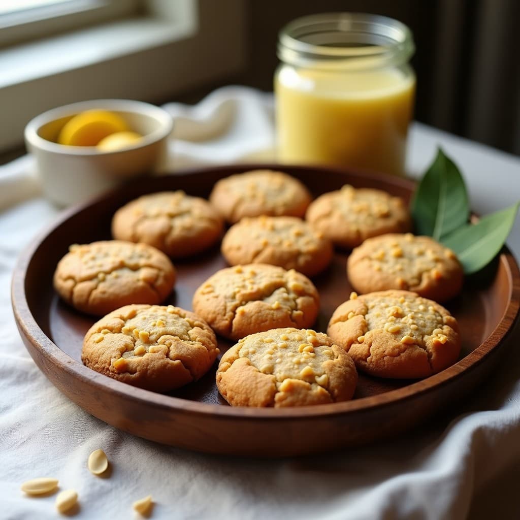 Galletas de Harina de Crívaro y Mantequilla de Macadamia: Postre Sin Gluten y Keto en 20 Minutos