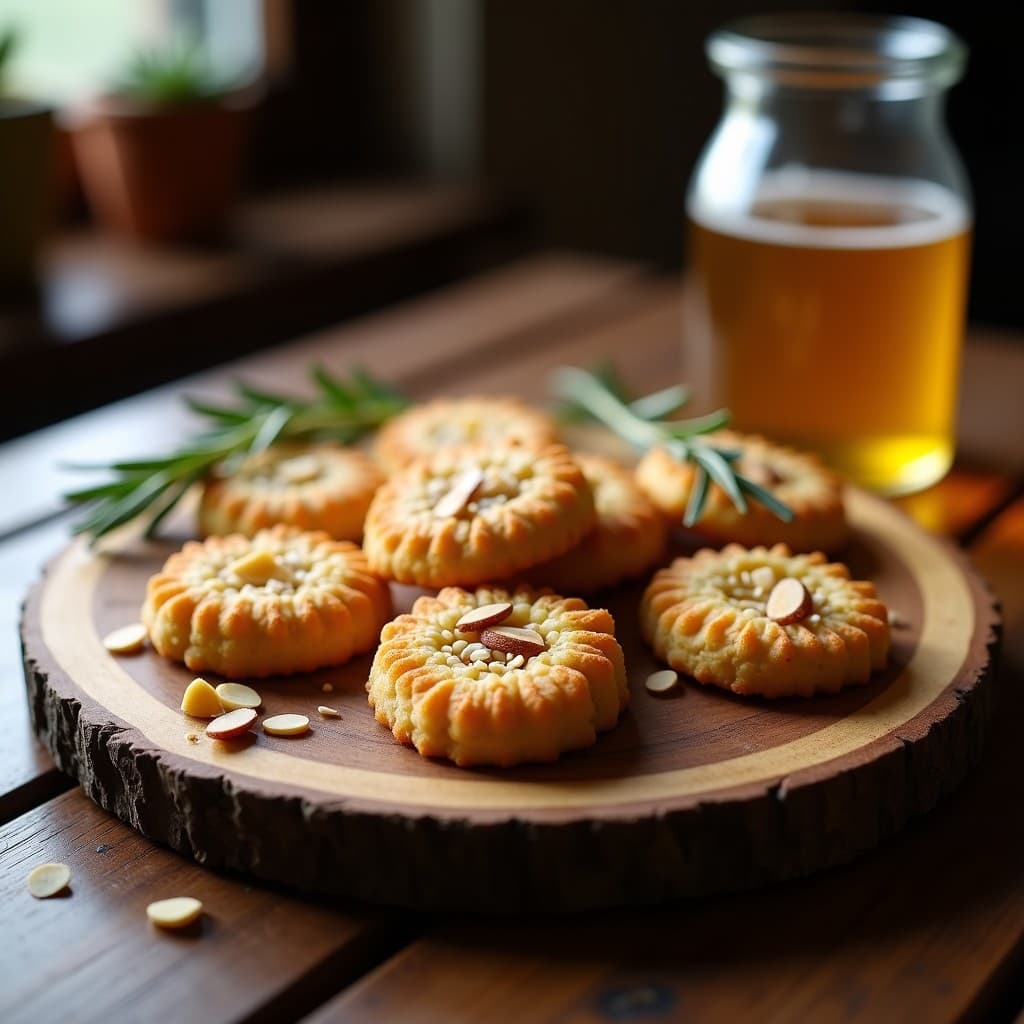 Galletas de Harina de Garbanzo y Miel de Trufa: Snack Vegano Gourmet en Thermomix