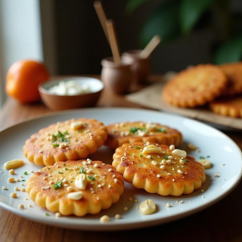 Galletas de Harina de Garbanzo y Tahini: Receta Sin Azúcar y Rica en Proteína para Tupper