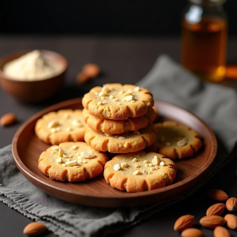 Galletas de Harina de Grillo y Almendras: Snack Alta en Proteína y Sin Harina Tradicional