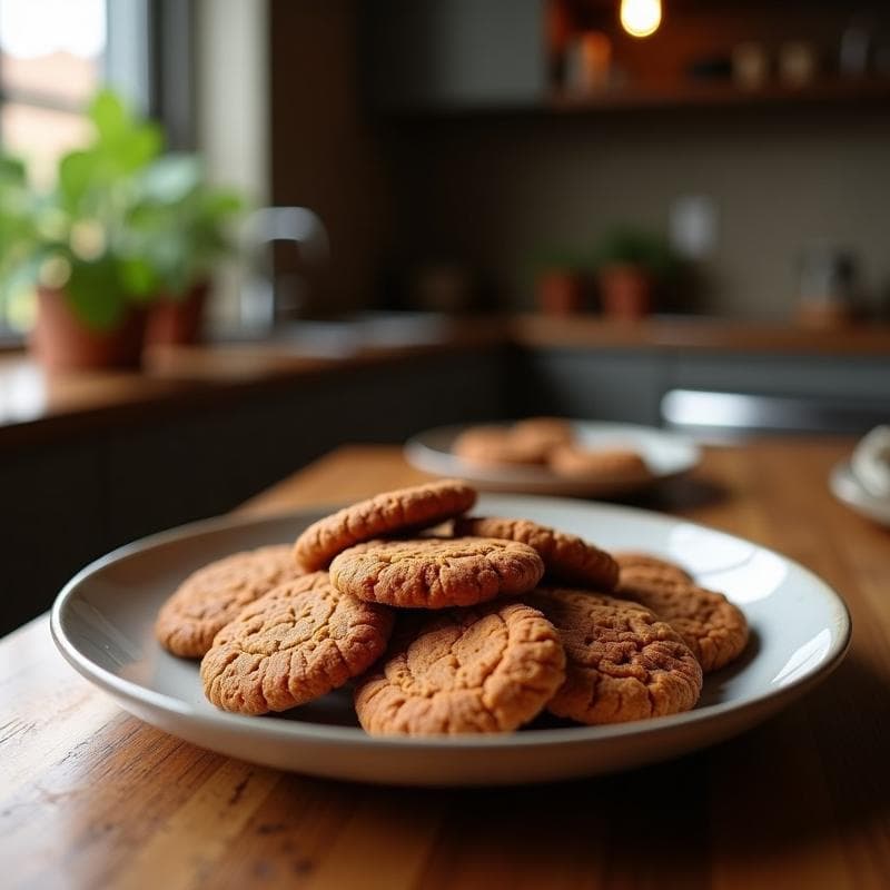 Galletas de Harina de Grillo y Cacao: Snack Alto en Proteína y Sostenible
