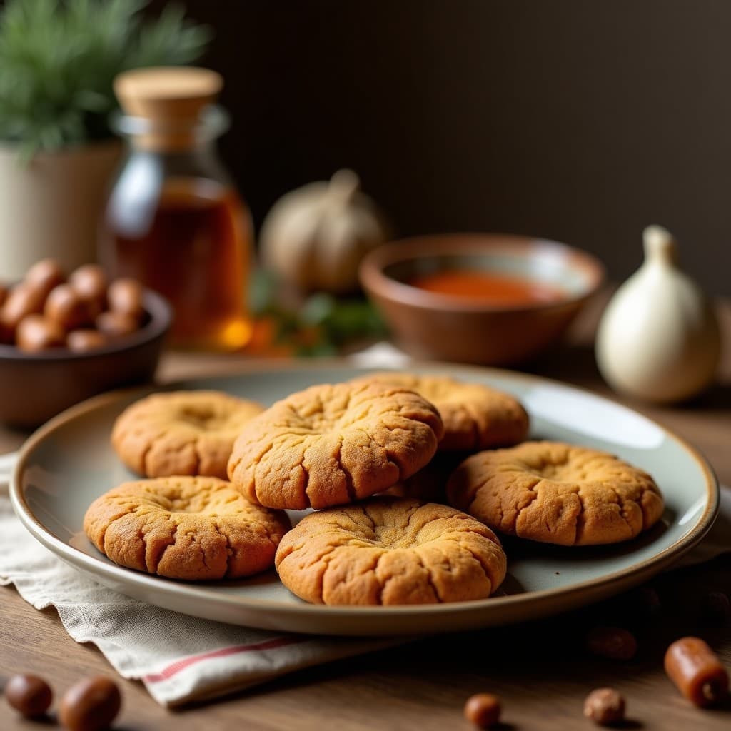 Galletas de Harina de Lentejas con Pasta de Dátiles: Snack Sin Azúcar y Rico en Hierro
