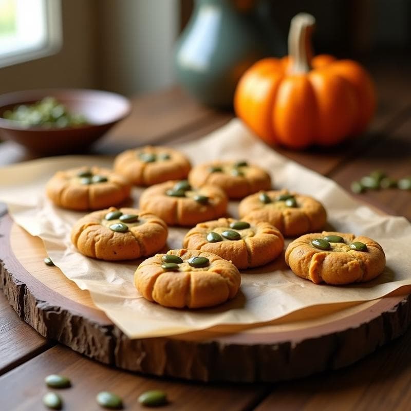 Galletas de Harina de Lentejas y Semillas de Calabaza: Snack Proteico Sin Gluten