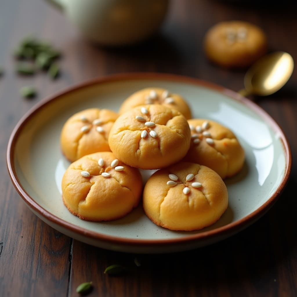 Galletas de Harina de Banana y Semillas de Loto: Snack Chino Sin Azúcar y Crudivegano