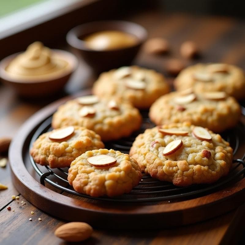 Galletas de Harina de Plátano y Tahini: Receta Vegana y Sin Azúcar en Airfryer