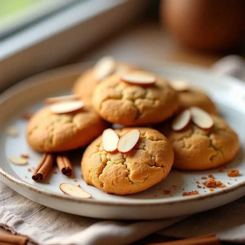 Galletas de Harina de Quinoa y Ceylan: Postre Sin Azúcar en Airfryer con Toque Turco