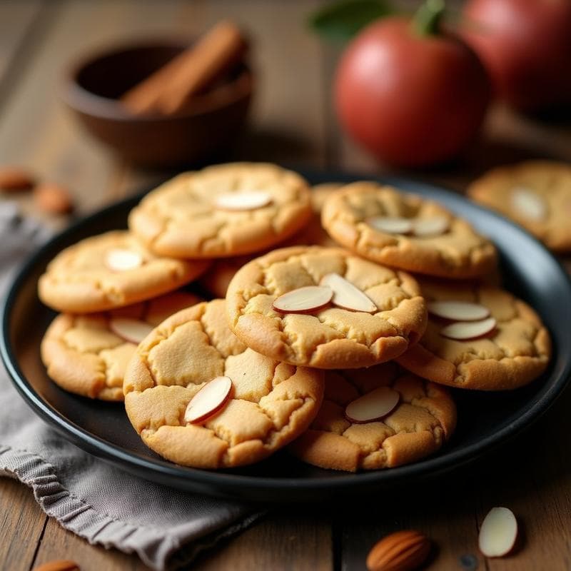 Galletas de Harina de São Thomé y Canela: Postre Angoleño Sin Gluten y Vegano