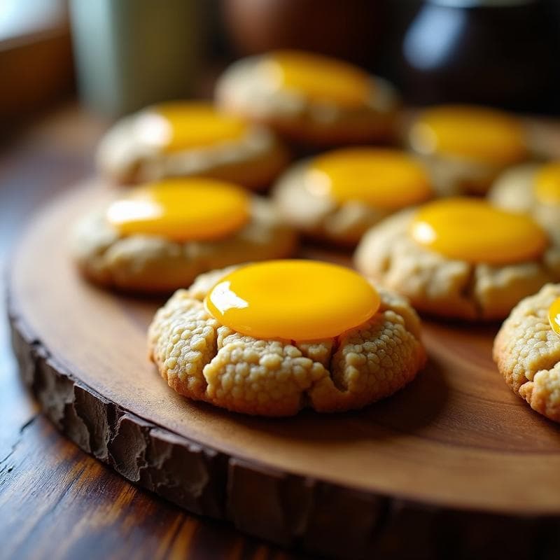 Galletas de Harina de Sésamo y Semillas de Chía con Topping de Granadilla: Postre Colombiano Sin Harina