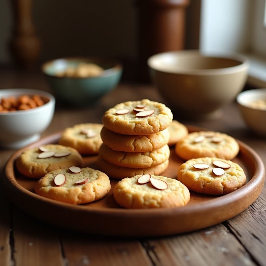 Galletas de Harina de Soja y Butter de Almendras: Postre Keto y Alto en Proteína