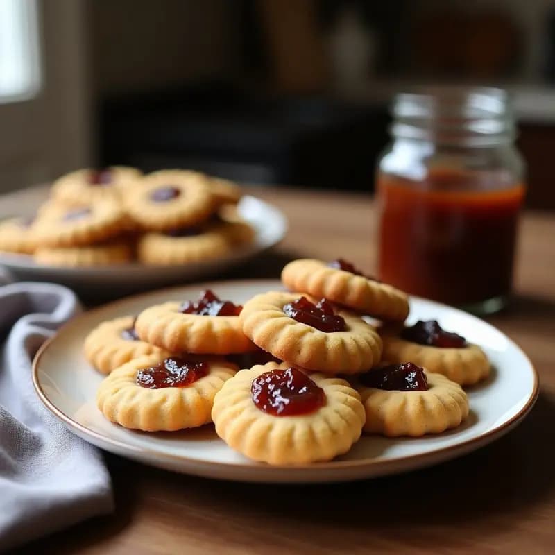 Galletas de Harina de Sorgo y Mermelada de Higuera: Snack Mediterráneo Sin Gluten