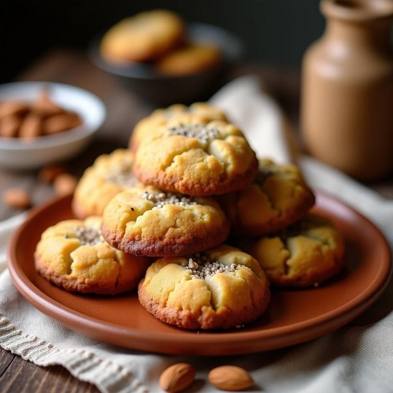 Galletas de Harina de Tara y Pasta de Higo Chumbo: Snack Andino Sin Azúcar