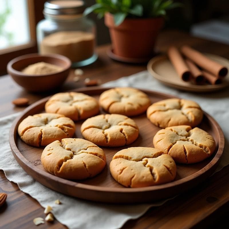 Galletas de Harina de Teff y Canela: Receta Sin Gluten y Energética para Tupper