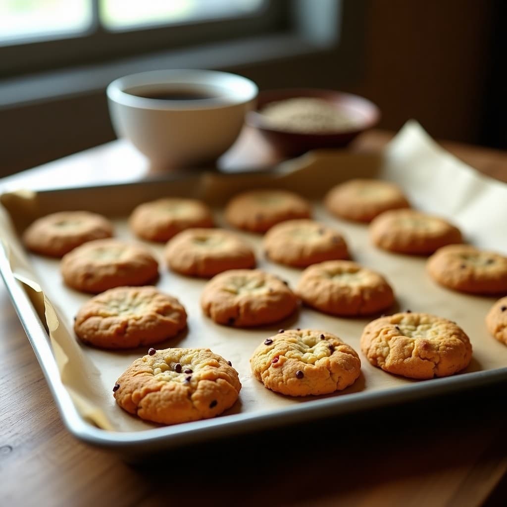 Galletas de Harina de Lentejas y Semillas de Cáñamo: Snack Saludable y Sin Azúcar en 15 Minutos