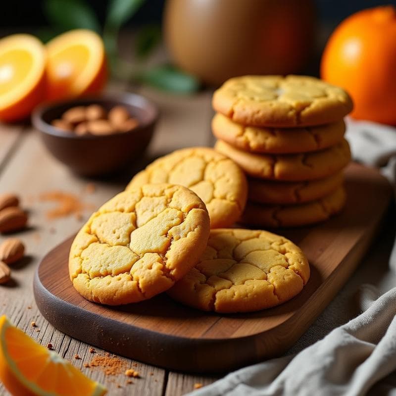 Galletas de Harina de Lentejas y Naranja: Snack Sin Gluten y Alto en Fibra