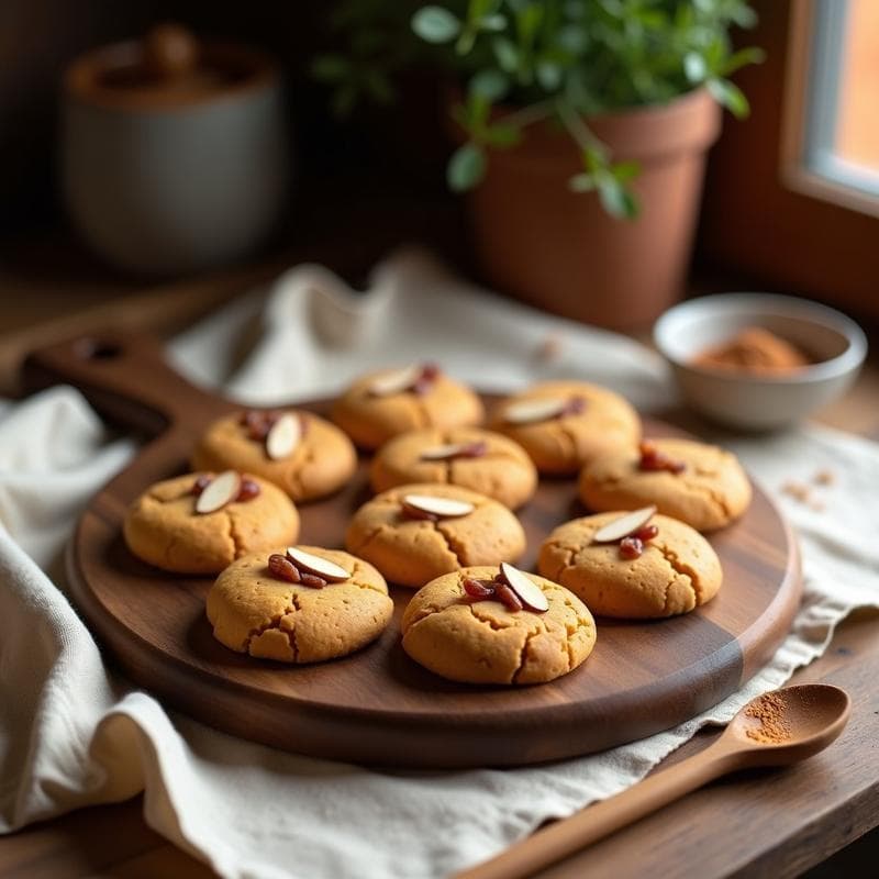 Galletas de Lentejas Rojas y Canela: Postre Vegano y Alta en Fibra en 15 Minutos