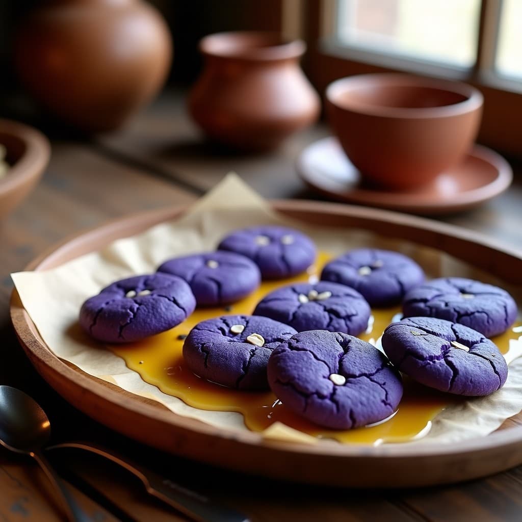 Galletas de Maíz Azul y Semillas de Amaranto con Miel de Agave: Postre Sin Gluten y Tradicional Mexicano