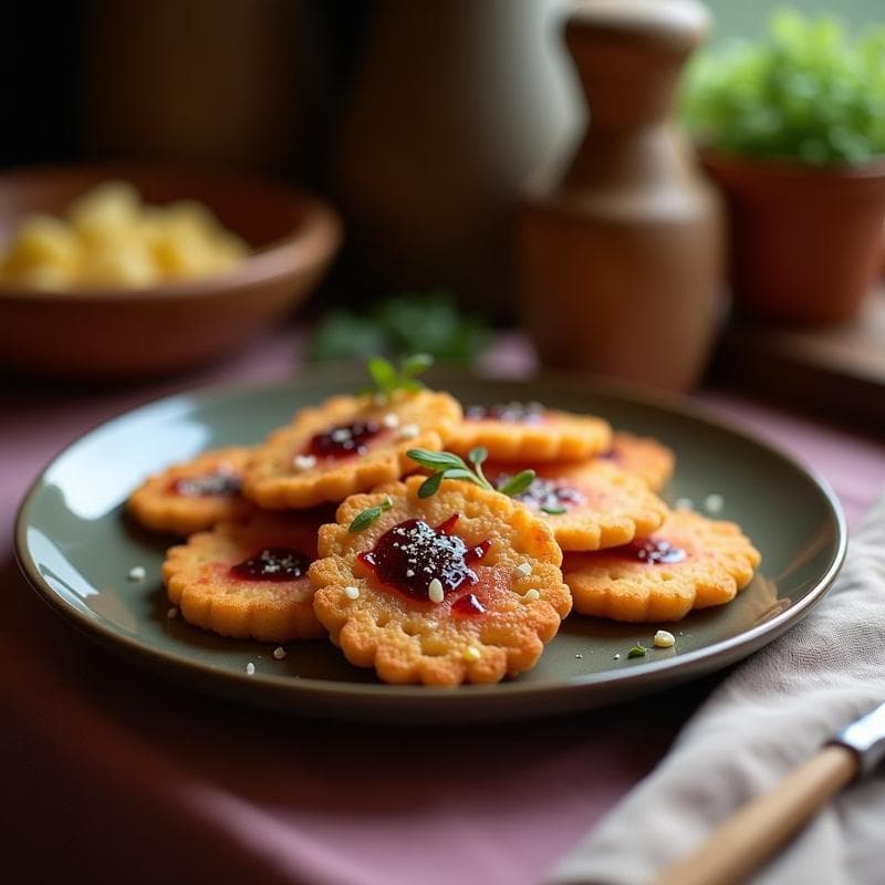 Galletas de Maíz Morado y Semillas de Amapola: Postre Sin Gluten y Rico en Antioxidantes