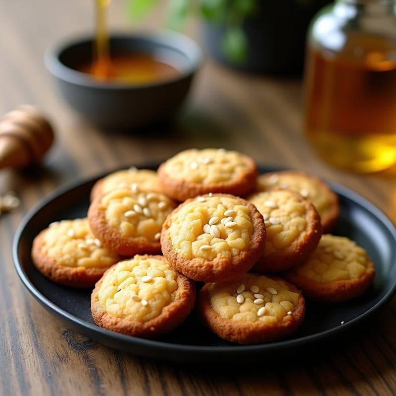Galletas de Proteína de Críal de Grillo y Miel: Snack Keto para Deporte en Airfryer