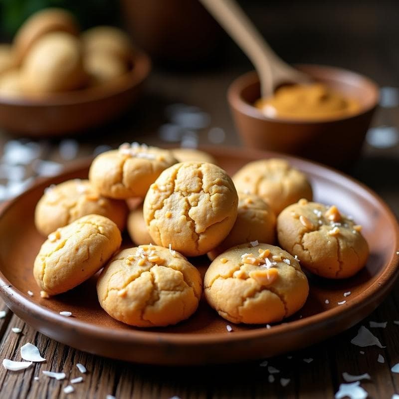 Galletas de Proteína de Guisante y Mantequilla de Cacahuete: Snack Keto Sin Azúcar