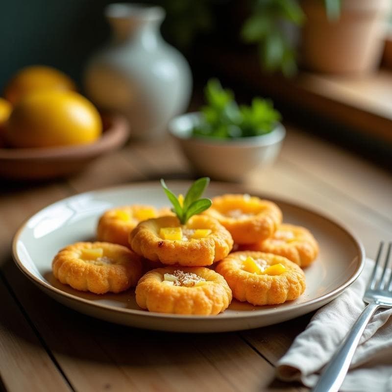 Galletas de Semillas de Lino y Mango Deshidratado: Snack Vegano y Rico en Fibra