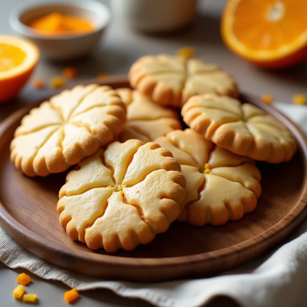 Galletas de Semillas de Lino y Naranja con Glaseado de Stevia: Snack Keto
