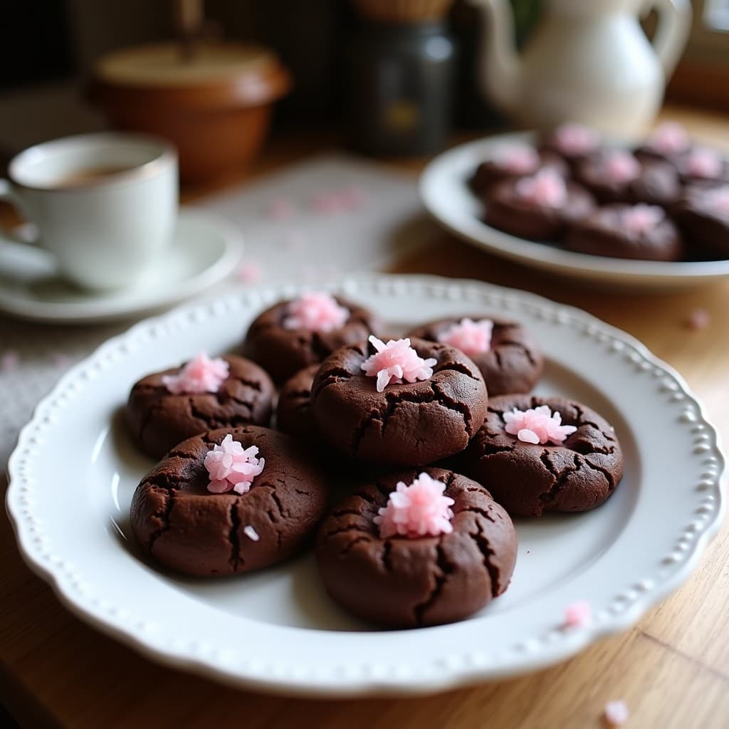 Galletitas de Harina de Coco y Chocolate 85% con Sal Rosa: Postre Keto en 15 Minutos