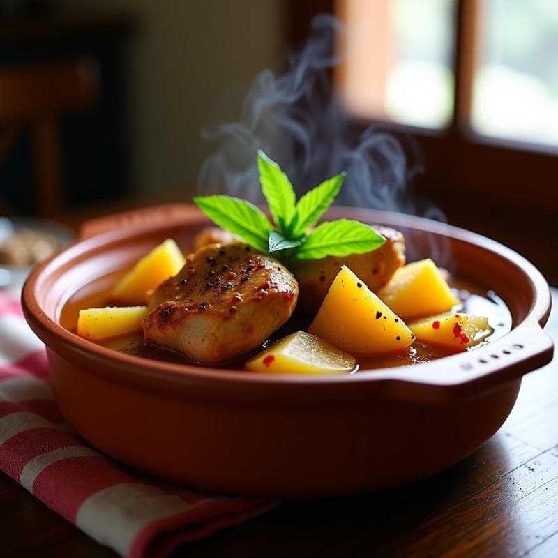 Guiso de Gallina Andino con Papa Amarilla: Receta Tradicional Peruana en 40 Minutos