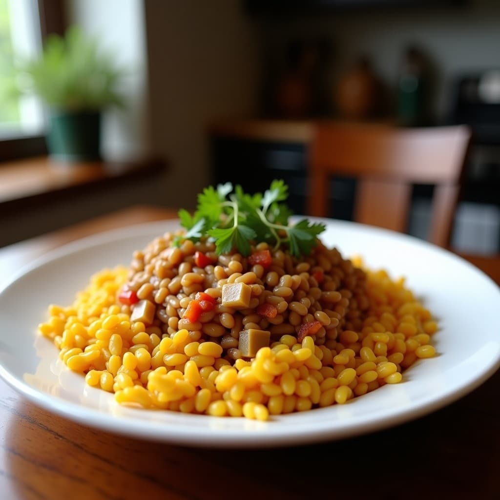 Gallo Pinto con Arroz de Coliflor: Receta Costarricense Keto en 20 Minutos
