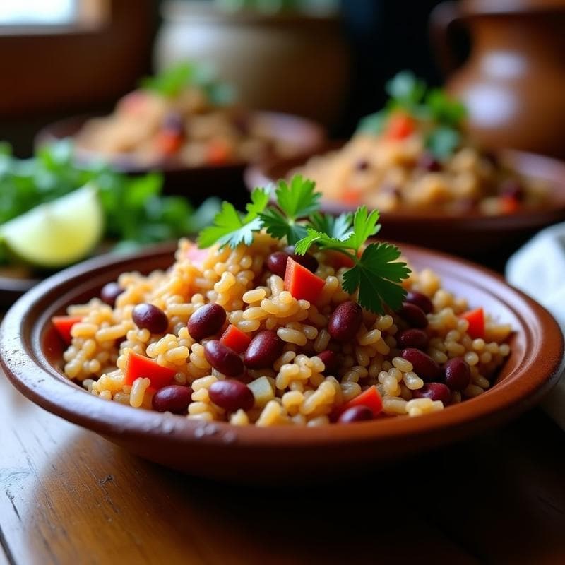 Gallo Pinto Nicaragüense: Receta Auténtica en Ollas Superpuestas con Toque Tradicional