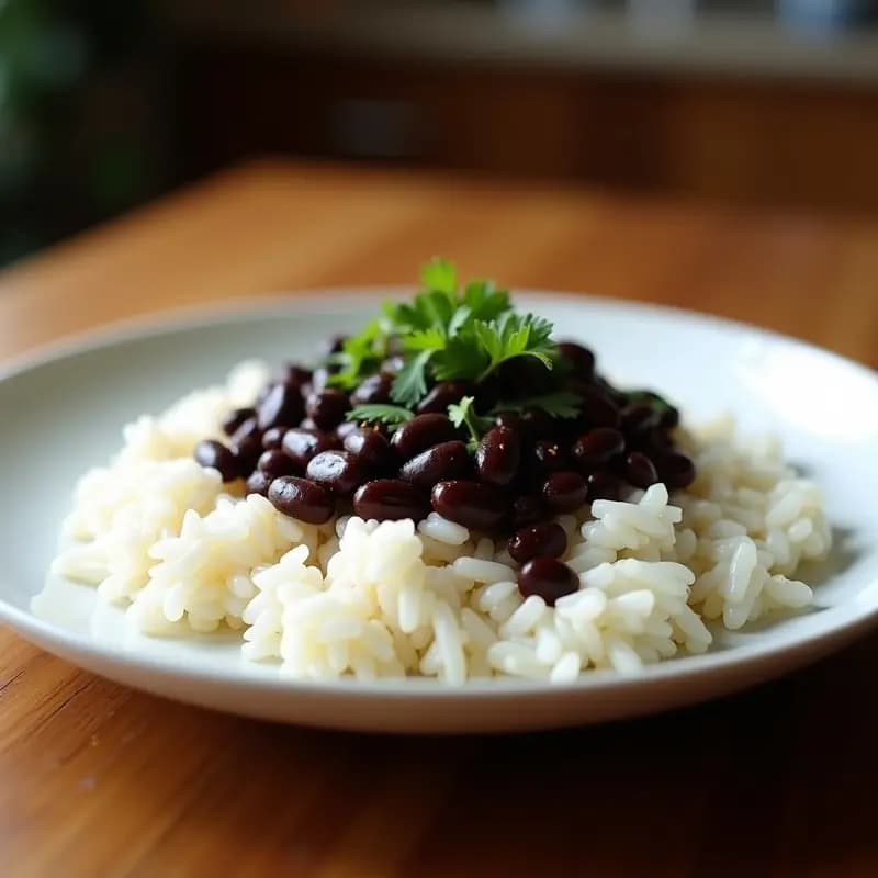 Gallo Pinto Vegano con Leche de Coco: Receta Costarricense en 25 Minutos