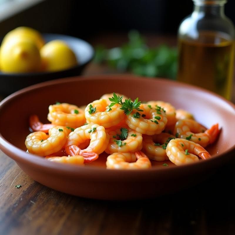 Gambas al Pil Pil en Airfryer: Receta Rápida y Sin Aceite Excesivo