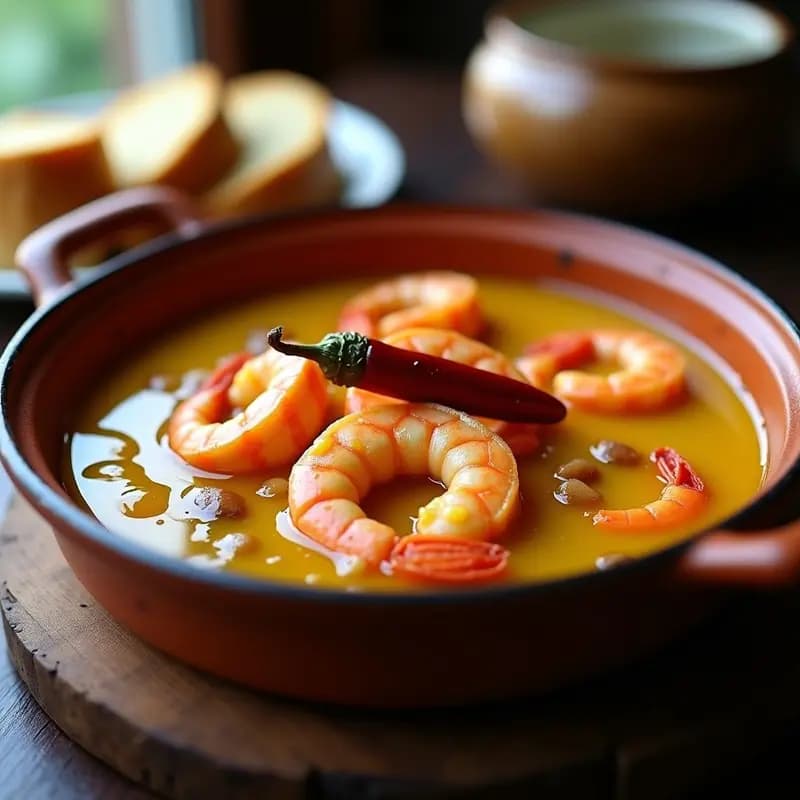 Gambas al Pilpil en Thermomix: Receta Tradicional Vasca en 15 Minutos y Sin Complicaciones