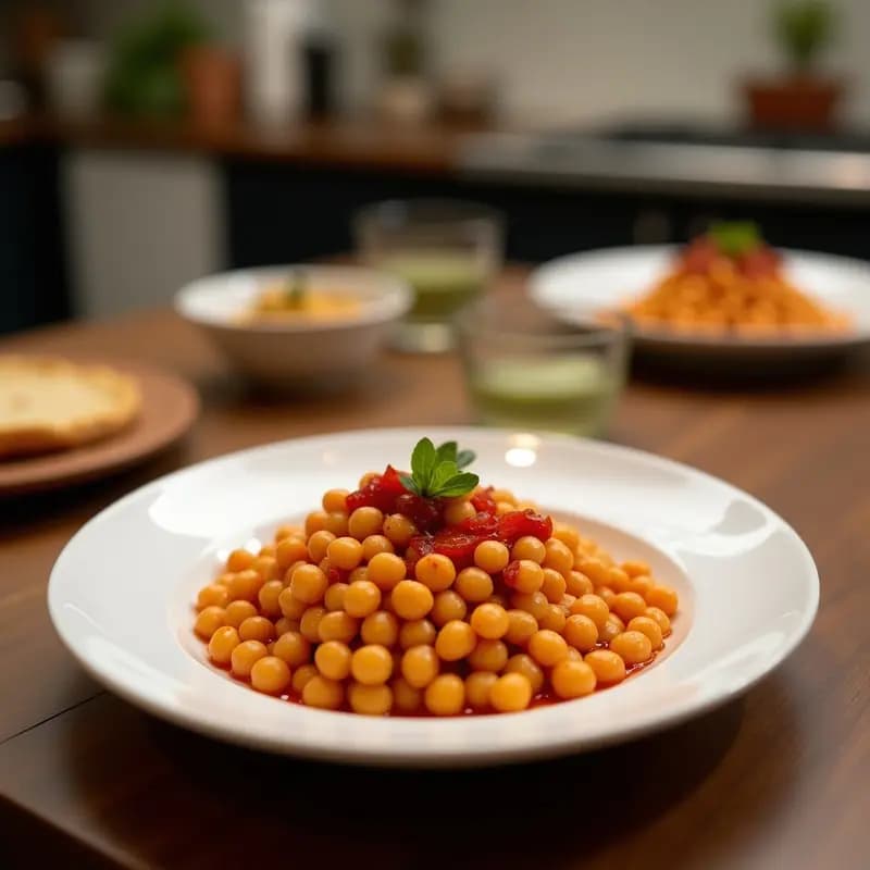 Garbanzos con Morcilla y Pimentón: Receta de Madrid para Amantes del Sabores Fuertes