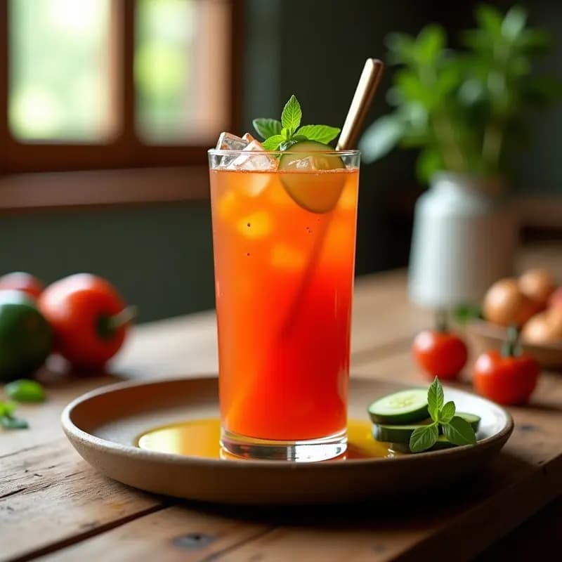 Gaspacho Andaluz Helado: Receta Tradicional Sin Lactosa y Refrescante