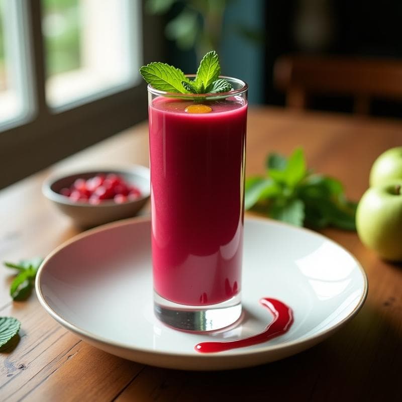 Gaspacho de Remolacha y Horchata: Receta Fría Andaluz con Toque Dulce en 15 Minutos