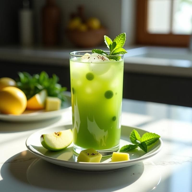 Gaspacho de Manzana y Jengibre: Receta Antiinflamatoria y Refrescante en 10 Minutos