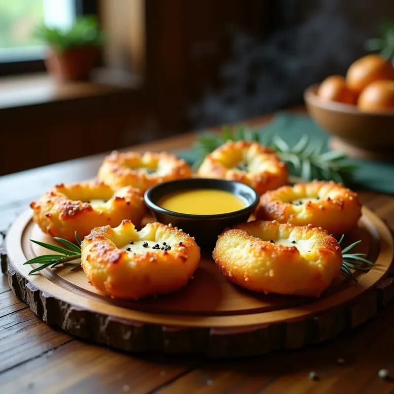 Gauchos Rellenos de Queso Azul: Receta en Airfryer Crujiente y Sin Aceite