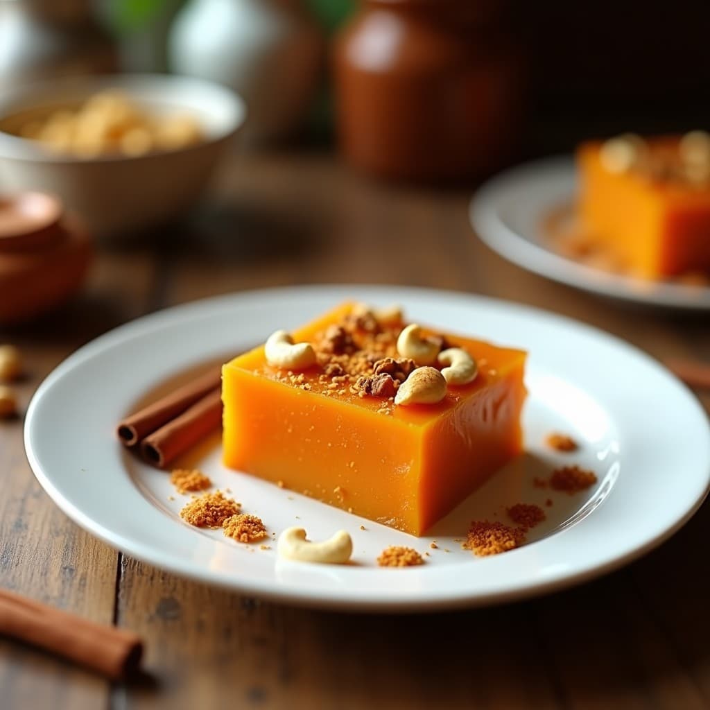 Gazar Halva: Postre Indio Tradicional Sin Azúcar con Anacardos y Cardamomo