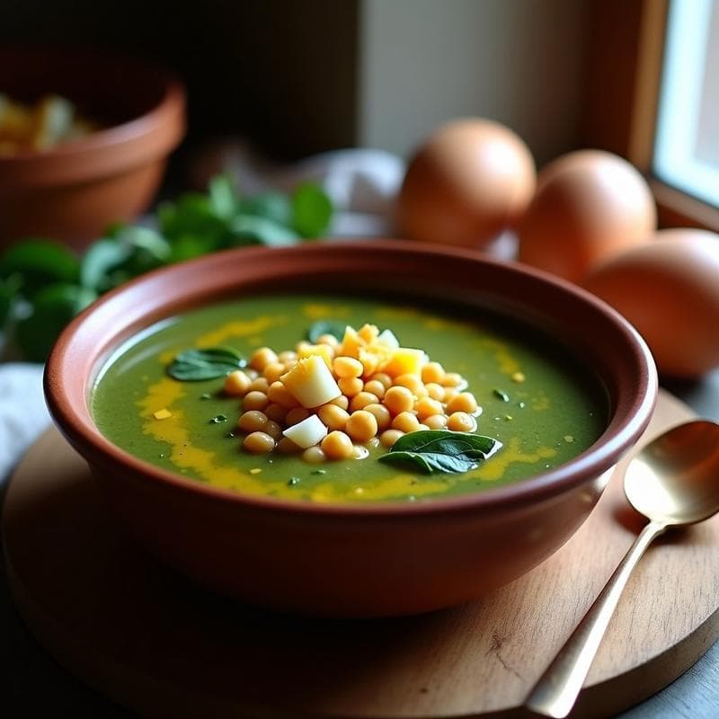 Gazpacho de Espinacas y Garbanzos: Receta Sevillana Tradicional y Alta en Hierro